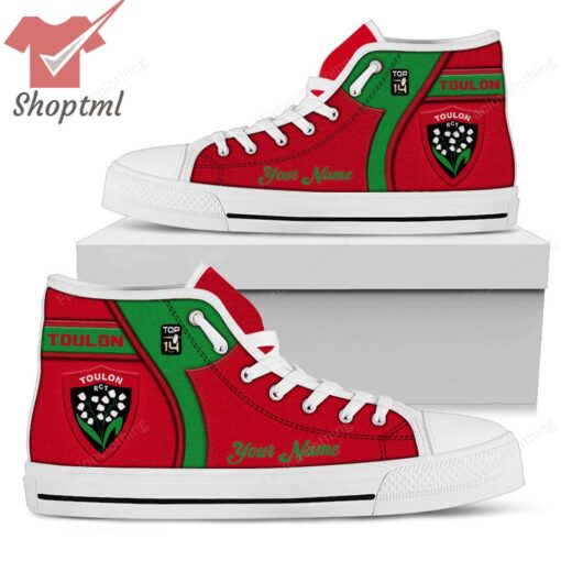 RC Toulon Personalized High Top Canvas Shoes