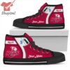 Rebels Super Rugby Personalized High Top Canvas Shoes