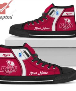 Fijian Drua Super Rugby Personalized High Top Canvas Shoes