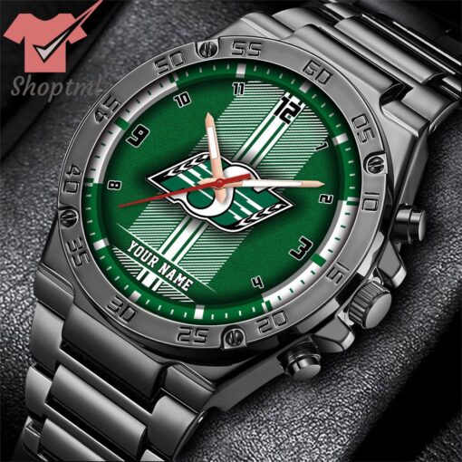 Saskatchewan Roughriders CFL Personalized Stainless Steel Watch