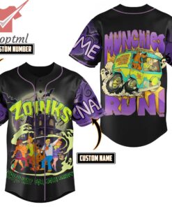 Scooby-Doo Zoinks Custom Name Baseball Jersey