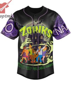 Scooby-Doo Zoinks Custom Name Baseball Jersey