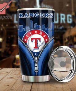 Texas Rangers Stainless Steel Tumbler