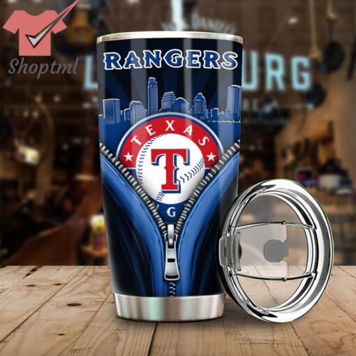 Texas Rangers Stainless Steel Tumbler