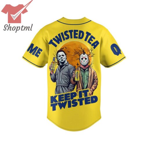 Twisted Tea Keep It Twisted Personalized Baseball Jersey