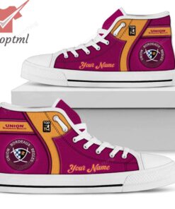 union bordeaux begles personalized high top canvas shoes 2 eialQ