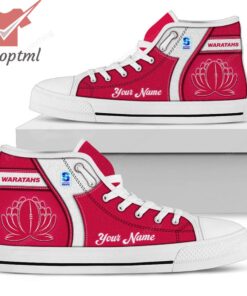 Waratahs Super Rugby Personalized High Top Canvas Shoes