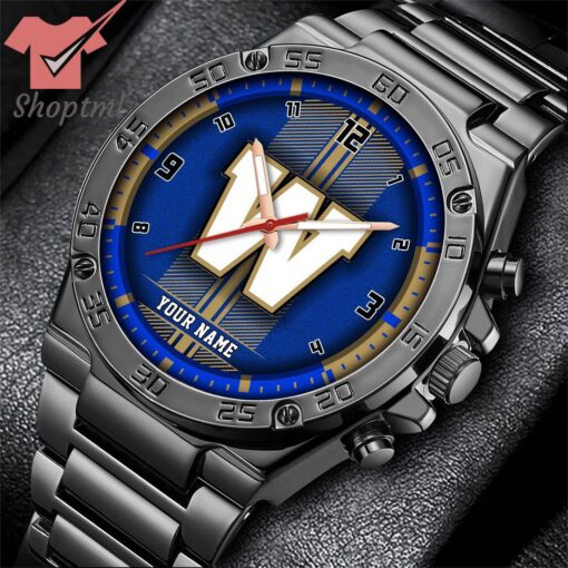 Winnipeg Blue Bombers CFL Personalized Stainless Steel Watch