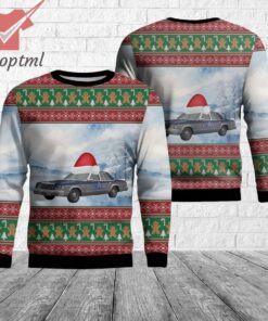 1980 Plymouth Gran Fury – Virginia State Police Christmas Ugly Sweater