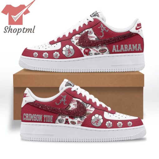 Alabama Crimson Tide Nike Air Force 1 Sneaker