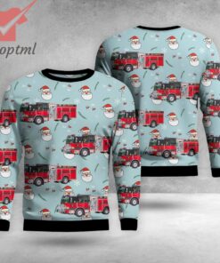 Bellingham Washington Bellingham Fire Department Christmas Ugly Sweater