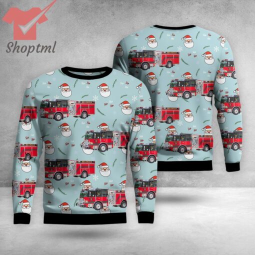 Bellingham Washington Bellingham Fire Department Christmas Ugly Sweater