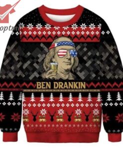 Benjamin Franklin’s Ugly Christmas Sweater