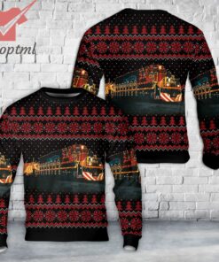 BNSF Santa Claus Express 1999 Christmas Ugly Sweater