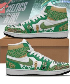 Boston Celtics 2024 NBA Champions Air Jordan High Top Shoes