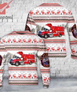 Bristol Fire Department-RI Christmas Ugly Sweater