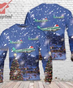 Buffalo Airways Douglas DC-3 Christmas Ugly Sweater