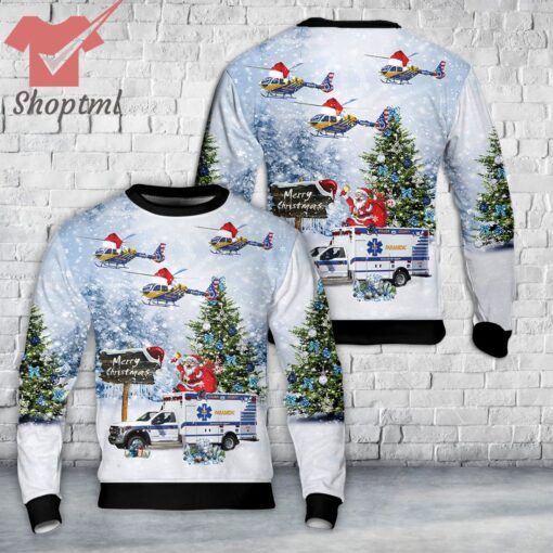 Collier County EMS Naples Florida Christmas Ugly Sweater