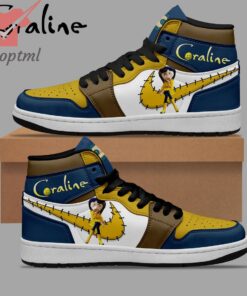 Coraline Air Jordan High Top Shoes