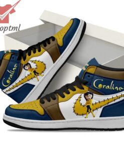 Coraline Air Jordan High Top Shoes