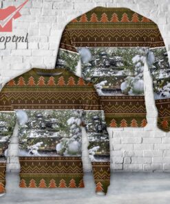 Danish Army CV9035DK Vehicle Christmas Ugly Sweater