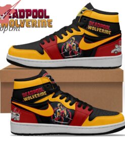 Deadpool & Wolverine 2024 Air Jordan High Top Shoes