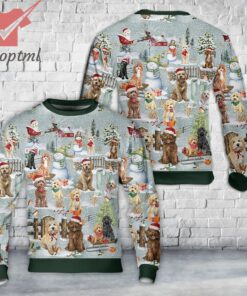 Doodle Dog Christmas Ugly Sweater