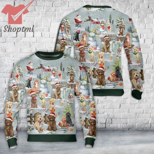 Doodle Dog Christmas Ugly Sweater