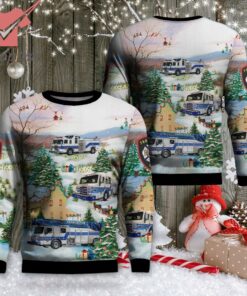 Farmington Fire Department Christmas Ugly Sweater