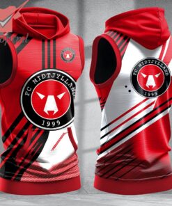 FC Midtjylland Sleevelesss Hoodie Tank Top