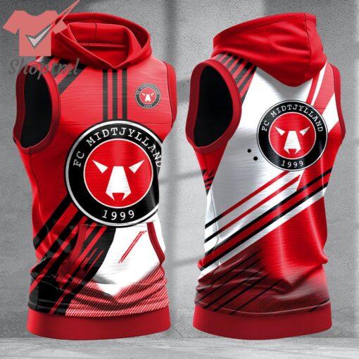 FC Midtjylland Sleevelesss Hoodie Tank Top