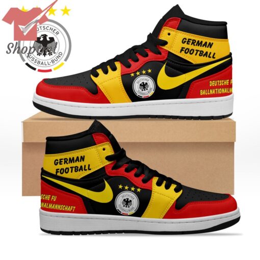 Germany Football Nation Air Jordan High Top Shoes