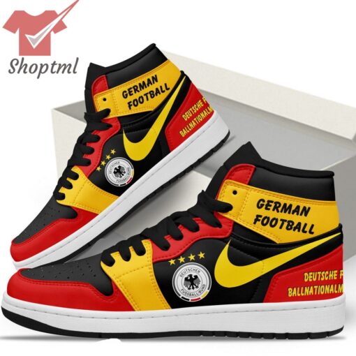 Germany Football Nation Air Jordan High Top Shoes