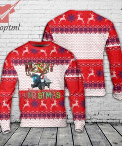 Gleaner Combine Christmas Ugly Sweater