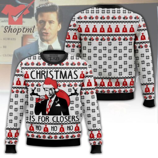 Glengarry Glen Ross Christmas Is For Clossers Ugly Sweater