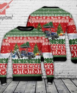 Golf Cart Christmas Ugly Sweater