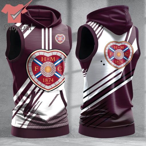 Heart of Midlothian F.C Sleeveless Hoodie Tank Top