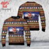 Metra Rock Island Christmas Train Christmas Ugly Sweater