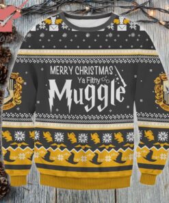 Merry Christmas Ya Filthy Muggle Ugly Sweater