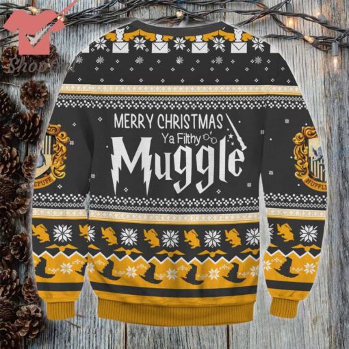 Merry Christmas Ya Filthy Muggle Ugly Sweater