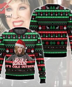 Moira Rose Bebe It Cold Outside Ugly Christmas Sweater