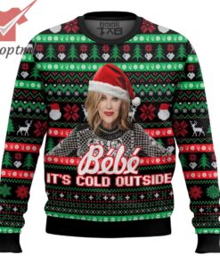 moira rose bebe it cold outside ugly christmas sweater 2 fY7Dd