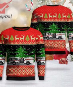 Monroeville Pennsylvania Monroeville Volunteer Fire Company Christmas Ugly Sweater