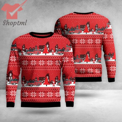 Nanaimo British Columbia Nanaimo Fire Department Christmas Ugly Sweater