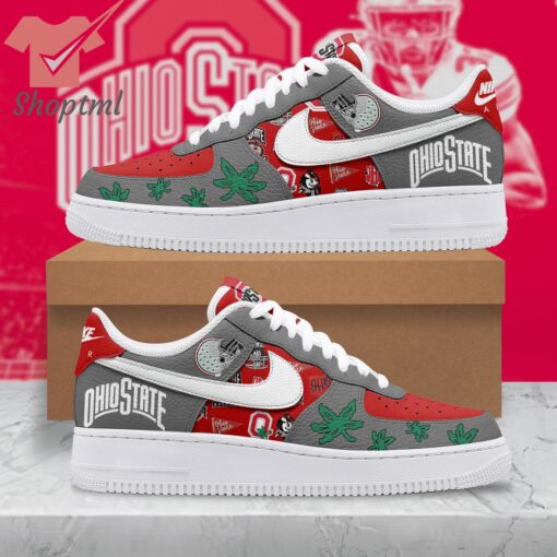 Ohio State Buckeyes Nike Air Force 1 Sneaker