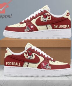 Oklahoma Sooners Nike Air Force 1 Sneaker