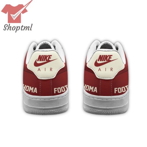 Oklahoma Sooners Nike Air Force 1 Sneaker