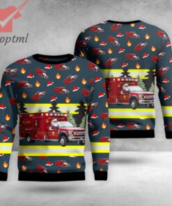 Orlando Florida Orlando Fire Department Christmas Ugly Sweater