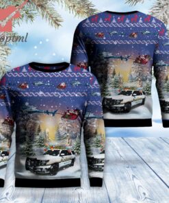 Pinellas County Florida Pinellas County Office Chevy Tahoe And Helicopter Christmas Ugly Sweater