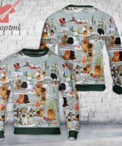 Pomeranian Dog Christmas Ugly Sweater